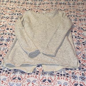 Lou & Grey Hi/Lo Hem Sweatshirt